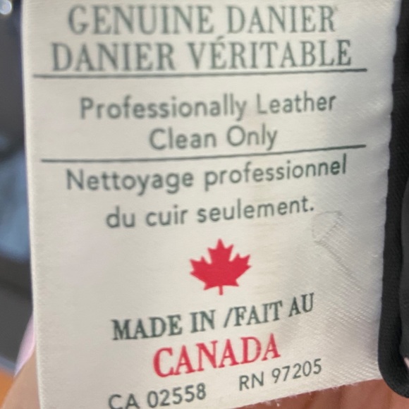 DANIER Genuine Leather Coat -Size S - Picture 10 of 12